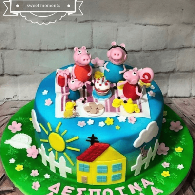 Peppa pig Cake
