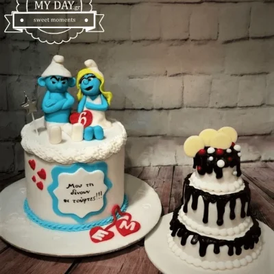 Smurf Cake